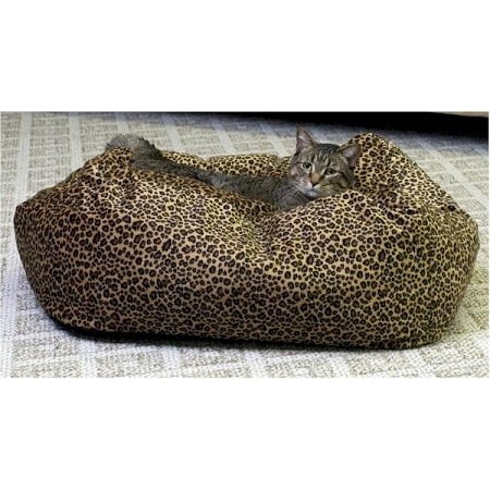K & H 12" thick non-slip cozy soft, warm Cuddle Cube Kitty - Small
