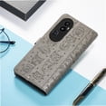 thumbnail image 3 of Funda Cartera FOXDOCK para OPPO Reno 10 , Flip PU con Relieve de Gatos y Perros, Tarjetero y Soporte, 3 of 6