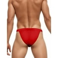 thumbnail image 2 of Men’s Swimming Briefs Summer Pouch Bikini Thong Swim Briefs Stretch Drawstring Beach Swimwear Hot Body Low Rise Swimsuit Underwear, 2 of 6