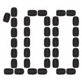thumbnail image 1 of 100 Pieces Mini Foam Microphone Windscreen for Headset Microphones, 1 of 5