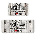 thumbnail image 2 of Farmhouse Kitchen Mats Sets Kitchen Mats for Floor 2 Piece Cushioned Comfort Mat for Home & Office Ergonomically Engineered Memory Foam Kitchen Rug Waterproof Non-Skid, 15.7"X 23.6"+15.7" X 47" E, 2 of 4