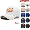 thumbnail image 2 of Gorra de béisbol 2026, informal, deportiva, de algodón, ajustable, tipo trucker, para papá, para las Olimpiadas, Super Bowl, Copa Mundial, Abierto de Tenis,Beige, 2 of 7