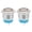Yellow, variant on Riousery 2PCS 4 Pin Self Locking Push Button Switch with Ring Light 22mm / 0.87 inches IP65 for Ship Car Modification Blue 3-6VDC