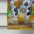 thumbnail image 4 of Carolines Treasures APH0534CHF Cow Playing Baseball Flag Canvas House Size, 4 of 4