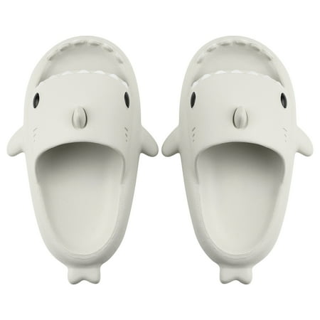 

Children s Slippers Boys and Girls Shark Slide Children s Shoes Cloud Shark Glide Cartoon Pattern Children s Sandals Light Flat non Slip Shower Shoes