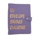thumbnail image 3 of Money Saving Binder Waterproof PU Leather A5 Budget Binder with 100 Cash Envelope for Kids Adults Purple, 3 of 4
