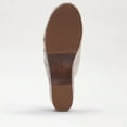 thumbnail image 3 of Sam Edelman Hallee Modern Ivory Leather Rounded Closed Toe Slip On Fashion Clogs (Modern Ivory Leather, 5), 3 of 5