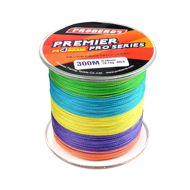 Super Strong PE Braided Sea Freshwater Fishing Line 4 Strands Wire Spool 
