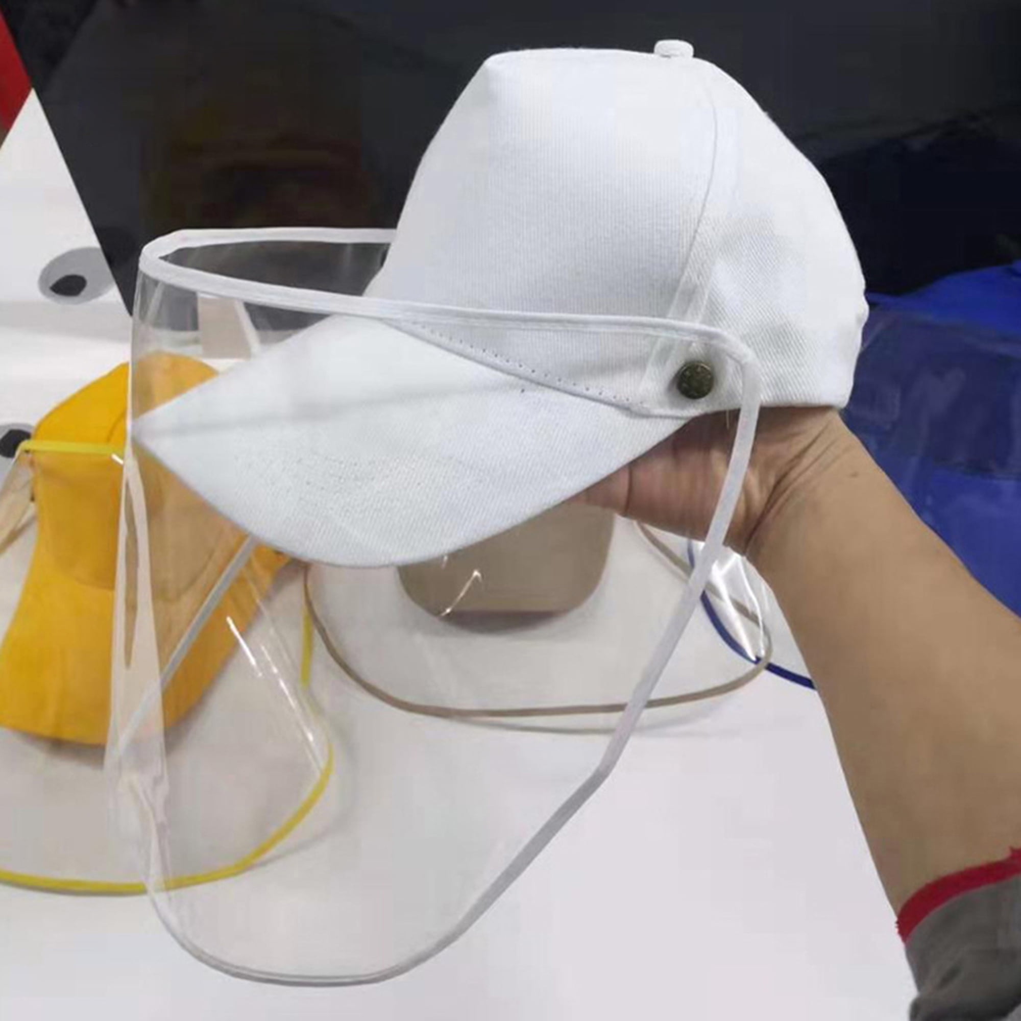 NK HOME Face Shield, Women Men Classic Adjustable Hat Baseball Cap with