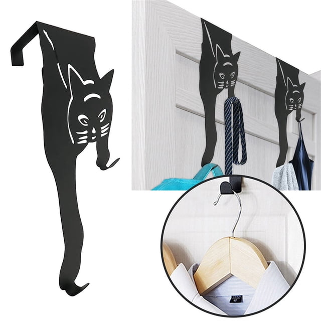 Ganchos para toallas, ropa, abrigos, batas, puertas de baño y dormitorio, diseño inoxidable, estilo moderno, para el hogar, para colgar en la pared, decoración de entrada, acabado en acero inoxidable