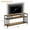 Rustic Brown, variant on 65'' TV Stand for TV up to 75 Inches, Entertainment Center with Open Storage Shelves, TV Media Console Table with Quadruple-Tube Support for Living Room, Bedroom - 65" Rustic Brown