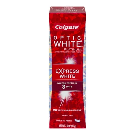 Colgate Optic White Platinum Express White Toothpaste 