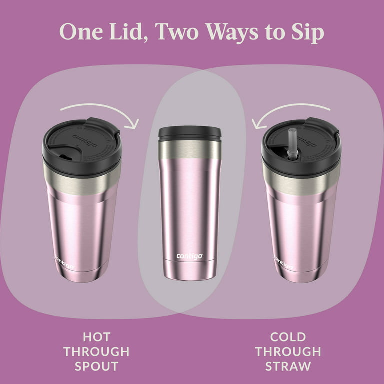 Contigo Uptown Dual-Sip Tumbler Lid Disassembly and Reassembly