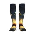 thumbnail image 3 of Compression Socks for Women and Men - Firefly Forest Fox Compression Socks Circulation for Workout, 3 of 8