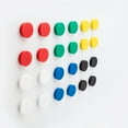 thumbnail image 4 of Round Fridge Magnets, Button Shaped, Small Colorful Magnetic Discs for Kitchen, Cabinet or Classroom, Perfect Whiteboard Supplies for Teachers - AmPm, 4 of 8