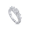 thumbnail image 3 of 2ct 5-Stone Diamond Anniversary Promise 14K White, 3 of 3
