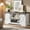 White, variant on 65-Inch Farmhouse TV Stand with Sliding Barn Doors, Adjustable Shelves & Storage Console for Living Room Bedroom, White
