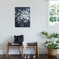 thumbnail image 2 of Art.com Fresh White Bouquet Indigo Crop Art Print by Danhui Nai, 24" x 32", 2 of 3