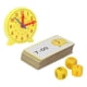 thumbnail image 2 of Reloj De Aprendizaje Para Niños, Reloj Educativo Para Niños, Juguete De 3 Dados, 24 Tarjetas Para Uso Escolar Para Niños ANGGREK Otros, 2 of 8