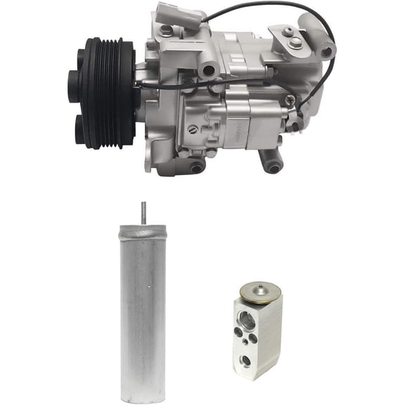 Remanufactured RYC Automotive Air Conditioning Compressor and Clutch Kit KT AC47-02 (Fits Mazda 3 2.0L, 2.3L 2005, 2006, 2007, 2008, 2009; Fits Mazda 5 2.3L 2009-2010. 5 Groove, 98 MM Pulley)