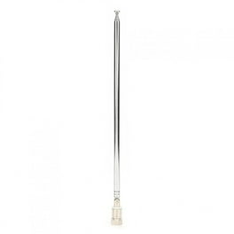Antena Telescópica De 5 Secciones – Acero Inoxidable + Latón, Rosca Macho M3, Para Radio, TV, Coche RC Y Juguetes (30 Cm)