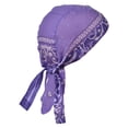 thumbnail image 1 of Ciclismo pirata Bandana Skull Cap Hat Beanie Transpirable Headcloth Absorbente de sudor morado claro jinwen Sombreros de pirata ciclista, 1 of 8