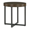 thumbnail image 5 of Steve Silver Yukon Engineered Wood/Iron End Table in Brown, 5 of 8