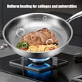 thumbnail image 5 of 2025 NewTitanium Pan, Pure Titanium Pro Frying Pan with Lid, Hammered Non Stick Fry Pan - Fast & Even Heating, Oven-Safe Up to 750°F, Dishwasher Safe, for Every Cooktop (No Lid,11.8in), 5 of 8