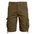 thumbnail image 1 of Aayomet Workout Shorts Men Loose Casual Sports Oversized Street Style Work Shorts (Yellow, 40), 1 of 4