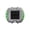 Green Constantly ON, variant on 6 LED Solar Powered Road Stud Lights with Motion Sensor & Auto Dimming Function, IP68 Waterproof Flashing Constant Warning Markers for Driveways and Parking Lots,Green Flashing