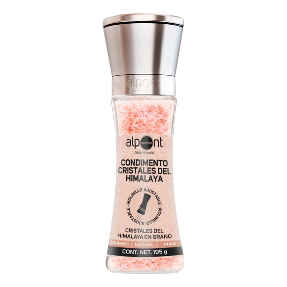 Alpont Gourmet Molinillo Sal Rosa Del Himalaya 195 G