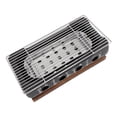 thumbnail image 5 of Japanese Style BBQ Grill Stove Charcoal Barbecue Stove Rectangle Calligraphy Quick Heating Aluminium Alloy Wire Grill Base for Camping XL, 5 of 5