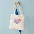 thumbnail image 4 of CafePress - Mawmaw Heart Flutter Tote Bag - Unisex Canvas Tote Bag, Beige, 1-Piece, 4 of 6