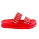 thumbnail image 2 of Sandalia con Estoperoles Casual para Dama Hanna MX Goth Red, 2 of 3