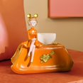thumbnail image 3 of AMLESO Creative Facial Tissue Box, Resin Ornament Napkin Holder, Luxury Decorative Case, 3 of 8