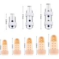 thumbnail image 3 of 11 Pieces Finger Splints Set, Include 6 Metal Finger Support Finger Stabilizer With Soft Foam And 5 Pieces Plastic Finger Splint Mallet Finger Support For Adults And Children, Different Sizes, 3 of 7
