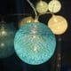 thumbnail image 4 of Luces de hadas de bolas de algodón Laklulu: luces de hadas de bolas de 20 LED de 3 m para decoración de luz nocturna en interiores como Navidad, bodas, fiestas, habitaciones, cortinas, 4 of 5
