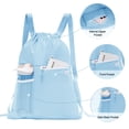 thumbnail image 2 of Mochila Saco BAVELOE con Cordón 36x48 cm Resistente al Agua, 2 of 8