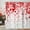 Red-1, variant on jafea Valentine''s Day Heart Shower Curtain, Valentine''s Day Falling Red Heart Fabric Bathroom Curtain and Hooks, Valentine''s Day Pink Love Waterproof Shower Curtain Set 36x72Inches\u2026
