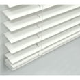 thumbnail image 4 of Cordless 2" Faux Wood Blinds, Venetian Horizontal Blinds Window Partial Inside Mount White, 33.5" W x 60" H, 4 of 7