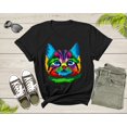 thumbnail image 3 of Cute Cool Cat Kitten Lover Print Graphic Gift Men Women Kids T-Shirt Colorful Cat Kitten Pet Owner Animal T Shirt for Teens Boys Girls, 3 of 8