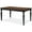 Black, variant on Pemberly Row Contemporary Transitional Dining Table Black Finish