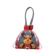 thumbnail image 4 of perfeclan 3xChristmas Candy Bags Drawstring Bags Decoration Party Supplies Xmas Eve Gift elk, 4 of 9