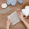 thumbnail image 3 of DIY Knitting & Crochet Handbags Kit, Mesh Plastic Canvas Kit for Shoulder Bags, Crossbody Bags, Handmade Purse Materials, Sky Blue, 3 of 4