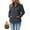 Dark Gray, variant on ZZwxWA Fleece Sweatshirts for Women Quarter Zip Pullover Solid Color Stand Collar Sweatshirt Fall Warm Pullover with Pocket