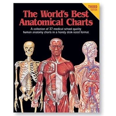 Pre-Owned The World's Best Anatomical Charts : A Collection of 37 Medical School Quality Human Anatomy Charts in a Handy Desk-Sized Format (Paperback) 0960373055 9780960373055