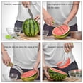 thumbnail image 4 of Cortador De Sandía, Herramienta Para Cortar Fruta Melón, Cortador Y Servidor, Utensilio De Corte Con Núcleo De Acero, 4 of 8