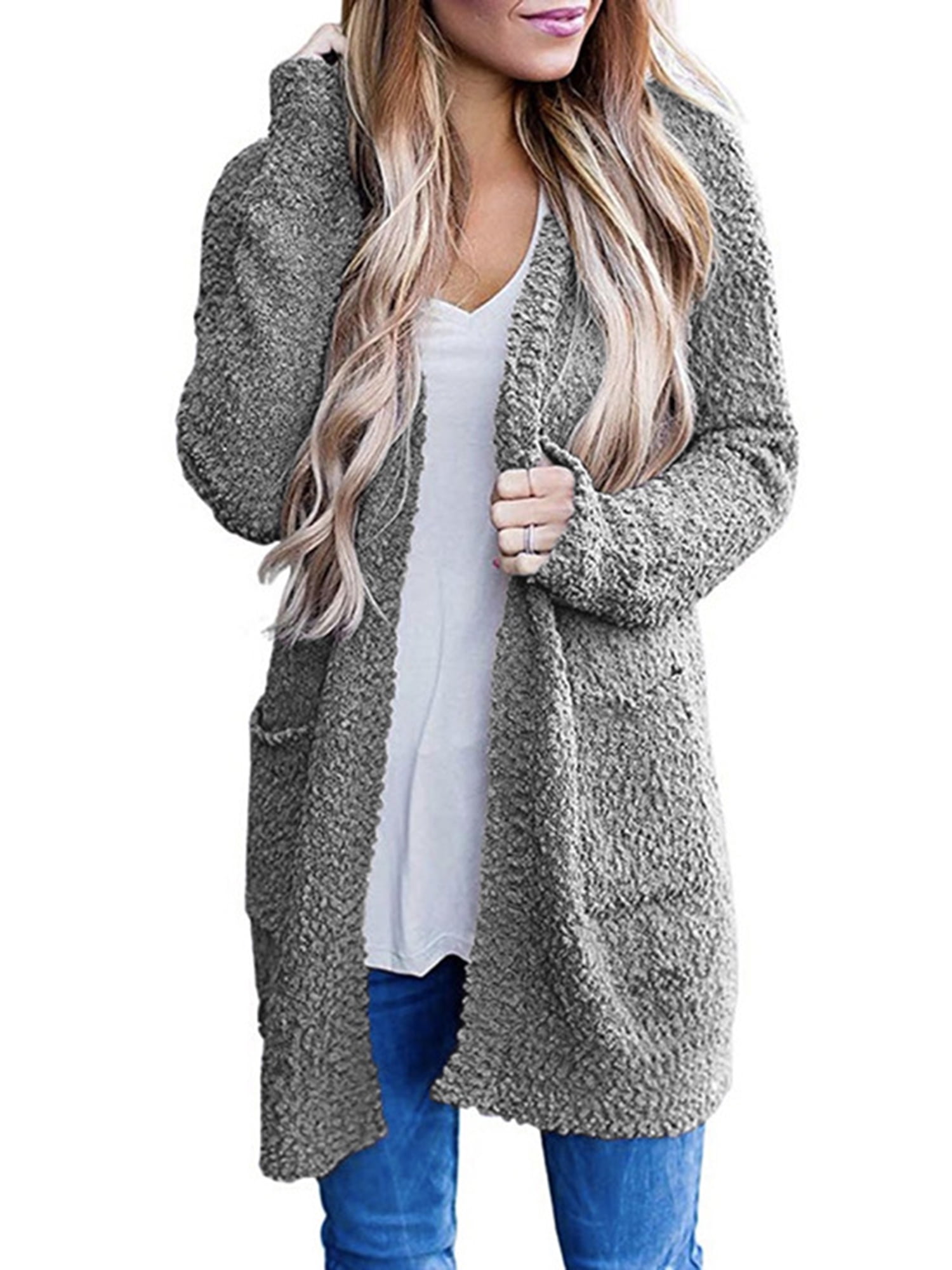 long chunky knit jumper