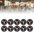 thumbnail image 1 of Boutons d'Appel de Restaurant, Simple Opération ABS Shell 10pcs Bouton d'Appel de Pager pour la Barre pour l'Affichage d'Hôte 433.92MHz, 1 of 8