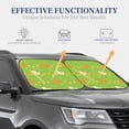 thumbnail image 4 of Balery 2 Piece Funny Chicken Car Windshield Sun Shade|Foldable Front Windshield Shade for Car Front Window for Most Sedans SUV Truck-, 4 of 7